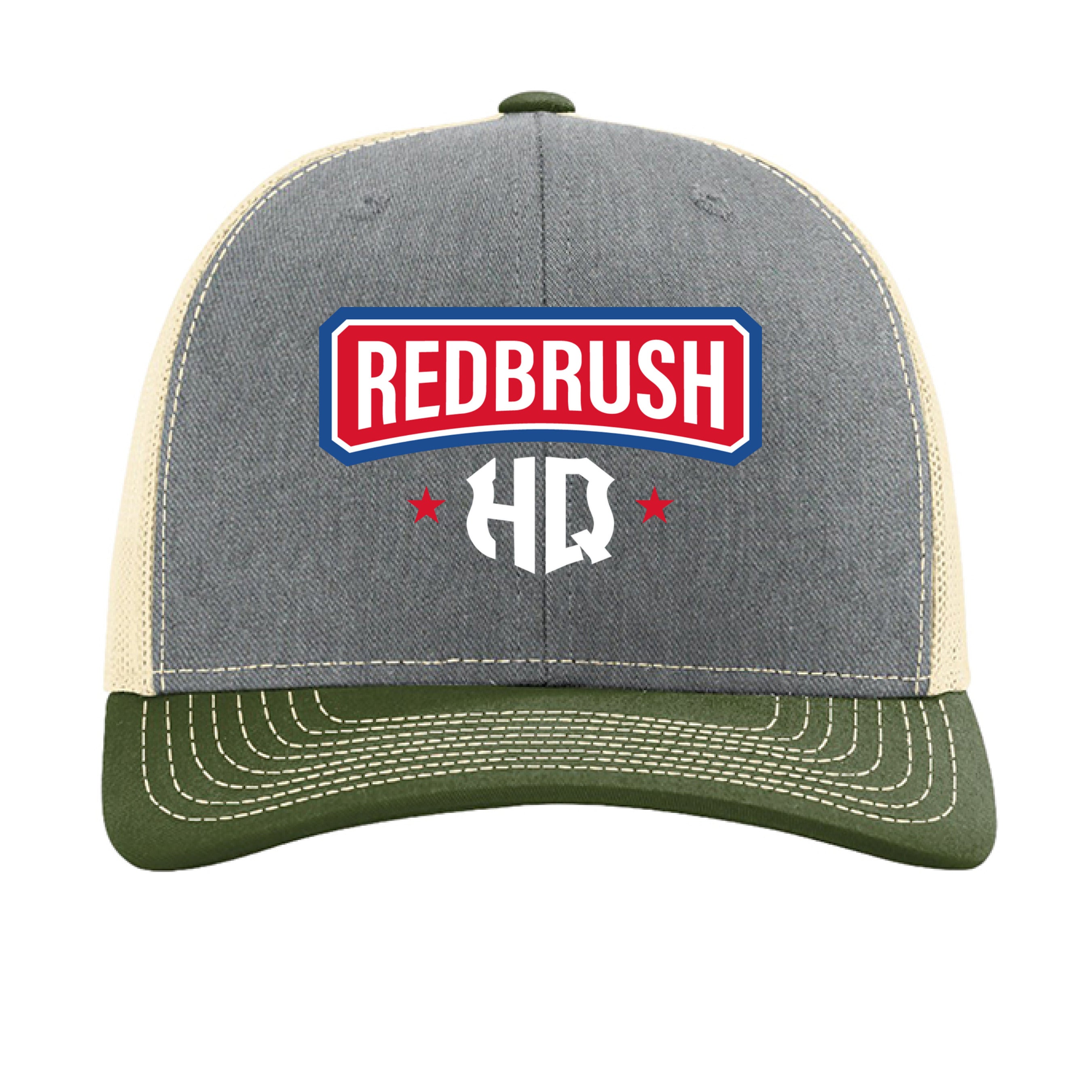 Heather Grey/ Birch/ Army Olive - FRONT